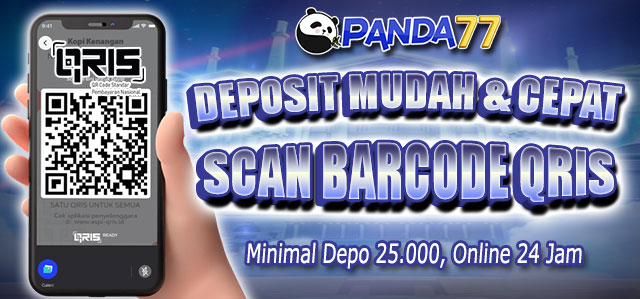 DEPOSIT VIA QRIS PANDA77